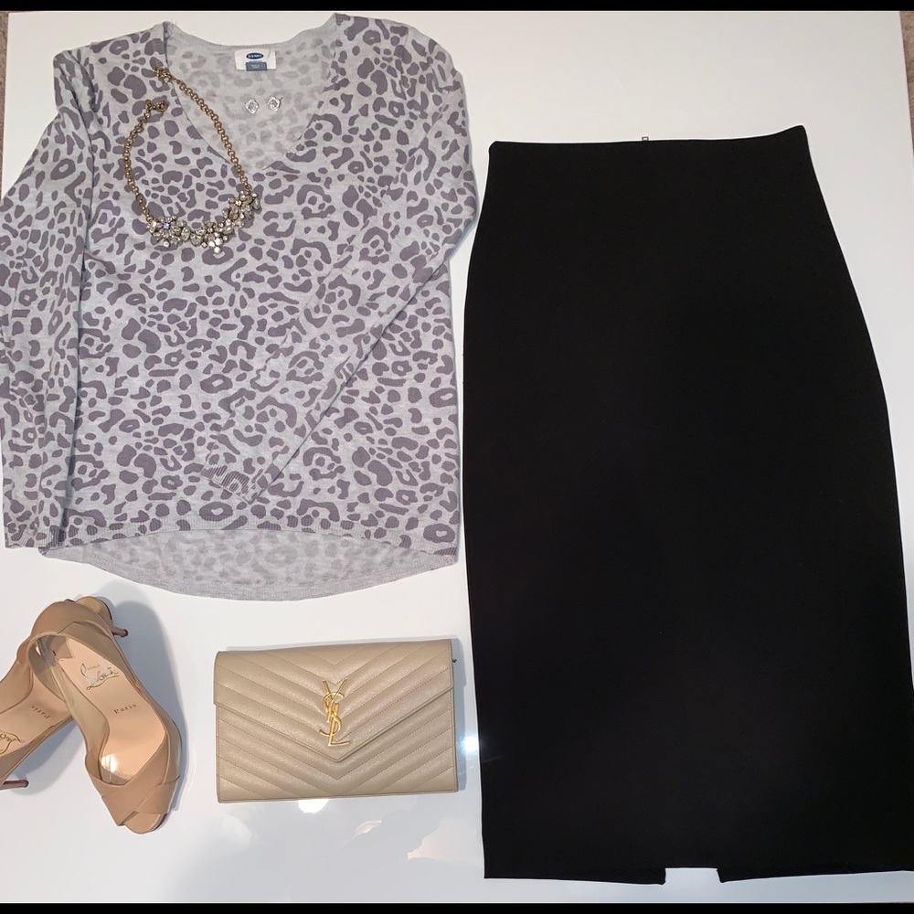 Animal print blouse !